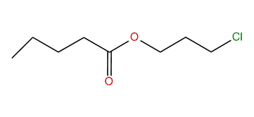 3-Chloropropyl pentanoate